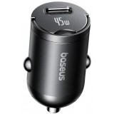 Incarcator Auto Cu Cablu USB-C Baseus PrimeTrip VP2, 45W, 3A, 1 x USB-C, Negru C0206800