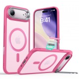 Husa MagSafe pentru Apple iPhone 17 Air, ESR, Classic Hybrid Kickstand, Roz