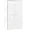 Placa intrerupator jaluzele K4027CW 2M Living Now Bticino alb KW43M2