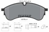 TEXTAR 2217801 Q+ set placute frana,frana disc