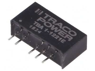 Convertor DC/DC 1W 12V la 5V/-5V foto