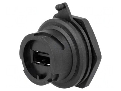 Soclu USB A pentru panou IP67 foto