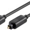 Cablu optic 1.5m TOSLINK - TOSLINK diametru 5mm Goobay