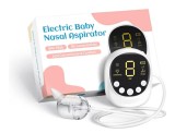 Aspirator Nazal Electric pentru Bebelusi BC030, Portabil, Baterie 2500 mAh, 9 niveluri de aspiratie, Curatare rapida, Cantec leagan, Lumina veghe, Put