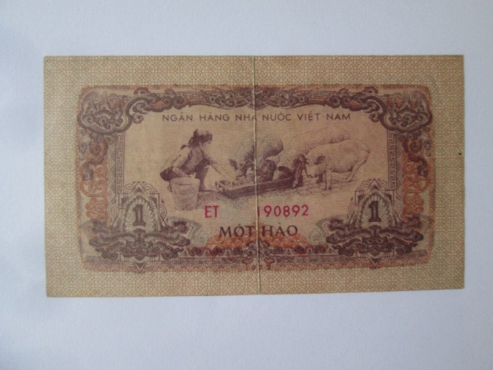Rară! Vietnam 1 Hao 1972