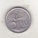 bnk mnd Zimbabwe 10 centi 1999 unc