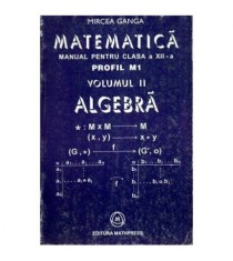 Mircea Ganga - Matematica - Manual pentru clasa a XII-a - vol. II