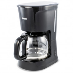 Cafetiera Zass Black Line, 1000 W, 1.5 L, capacitate 12 cesti, indicator nivel apa, functie antipicurare foto