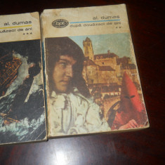 Dupa douazeci de ani - AL. DUMAS , 2 volume - 2 si 3 , editie 1971 BPT