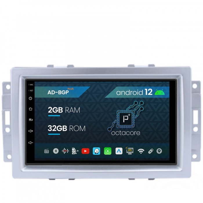 Navigatie Chrysler 300C (2004-2011), Android 12, P-Octacore 2GB RAM + 32GB ROM, 7 Inch - AD-BGP1002+AD-BGRCR004