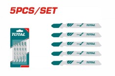 TOTAL - SET LAME FIERASTRAU PENDULAR PENTRU METAL 76MM - 5 BUC PowerTool TopQuality foto
