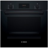 Cuptor incorporabil Bosch HBF133BA1, Electric, 66 l, Autocuratare EcoClean Direct, Convectie 3D, Clasa A, Negru