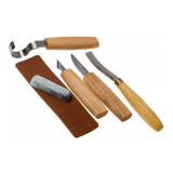 Cumpara ieftin Set de sculptura in lemn BeaverCraft S49, 6 piese