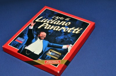 5 casete audio vintage - l&amp;quot; arte di LUCIANO PAVAROTTI DECCA foto