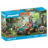 Playmobil Animals &amp;amp; Friends - Plimbarea animalelor cu vehiculul de teren