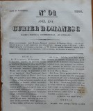 Curier romanesc, gazeta politica, comerciala si literara, nr. 91 din 1844
