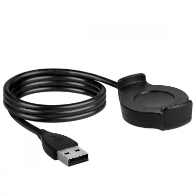 Cablu de incarcare USB pentru Huawei Watch 2, Negru, 41921.01 foto