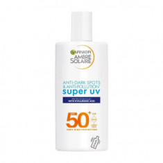 Crema de fata anti-poluare cu protectie solara SPF 50+ Ambre Solaire, 40 ml, Garnier