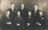 P2694N Fotografie de grup, studio Mysz, Sibiu, perioada interbelică