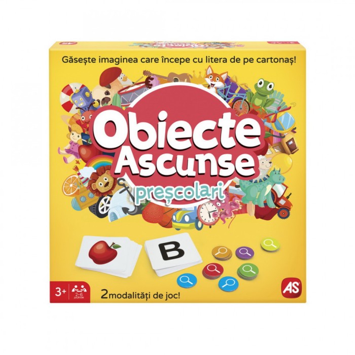 Joc obiecte ascunse prescolari