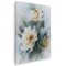 Tablou canvas trandafiri albi pictura multicolor 1277 Tablou canvas pe panza CU RAMA 80x120 cm