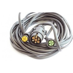 Instalație electrică pentru remorci conector 7 pin