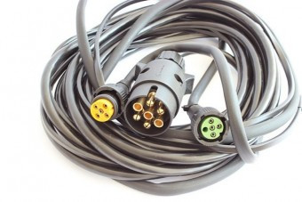 Instalație electrică pentru remorci conector 7 pin foto