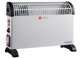 Convector incalzire Mesko MS7741W, 2000 W, 3 trepte putere, Functie ventilator TURBO, Temporizator 24 ore (Alb)