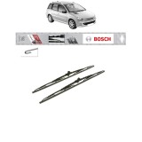 Cumpara ieftin Set 2 stergatoare PEUGEOT 206 SW (2E/K) din 2002-2008, Tip Clasic Standard, Bosch Twin