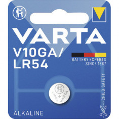 Baterie buton alcalina LR54 Varta, V10GA