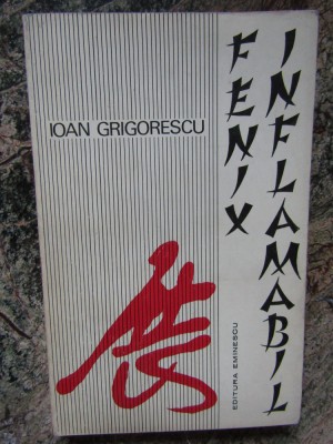 IOAN GRIGORESCU - FENIX INFLAMABIL foto