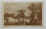 THEODOR AMAN , PETRECERE DE 1 MAI , REPRODUCERE FOTO, CARTE POSTALA , EDITIE INTERBELICA