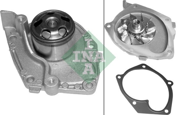 INA 538 0392 10 Pompă de apă, răcire motor