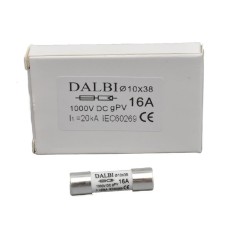 Siguranta Fuzibila 16A 1000V DC din Ceramica - &Oslash;10x38mm - 10BucSet