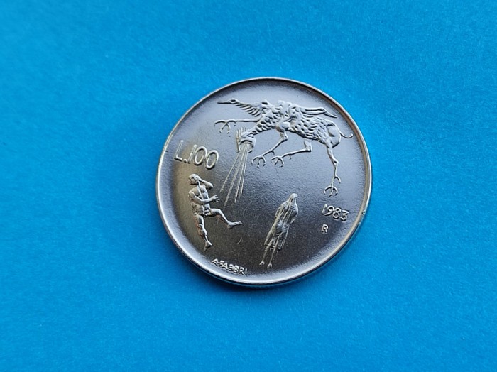 100 Lire 1983 San Marino-UNC-RAR