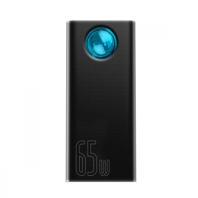 POWER BANK Baseus Ambilight, 30000mAh, PD 3.0 65W, 4 x USB; 1 x USB Type-C, digital display pt. status baterie, total 3A, black, &amp;amp;quot;PPLG000101&amp;amp;quot foto