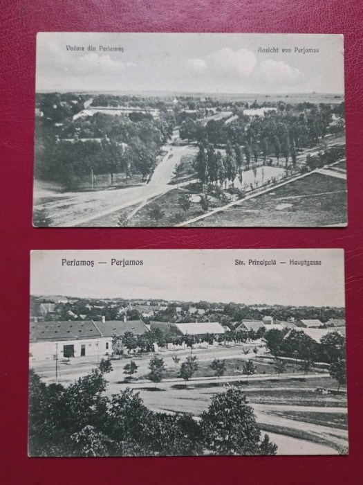 Doua cărți postale Periam Timiș