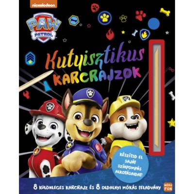 Mancs őrj&amp;aacute;rat - Kutyisztikus karcrajzok - 8 k&amp;uuml;l&amp;ouml;nleges karcrajz &amp;eacute;s 8 oldalnyi m&amp;oacute;k&amp;aacute;s feladv&amp;aacute;ny foto