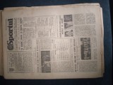ZIARUL SPORTUL 18 SEPTEMBRIE 1982
