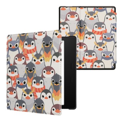 Husa Kwmobile pentru Amazon Kindle Oasis 10, Multicolor, Piele ecologica, KWM000010AE059C foto