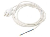Cablu Alimentare Alb 5m 2x1mm2 16A 250V