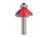 Freza profilata 45&deg; B12.7mm, tija 8 mm, Raider 154403