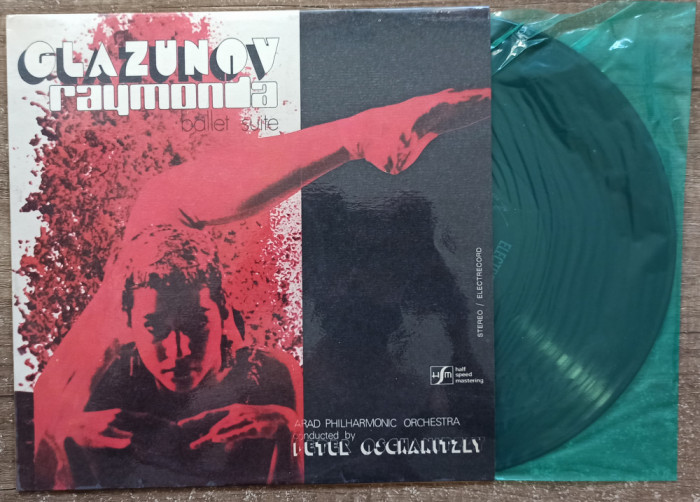 Glazunov Raymonda, Ballet Suite, Arad Philarmonic Orchestra// disc vinil