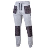 Pantalon trening cu buzunare aditionale / gri - 2xl