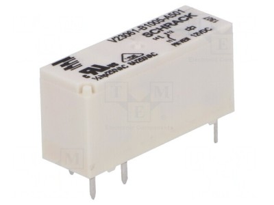 Releu Electromagnetic SPDT 12VDC 8A 240VAC THT foto