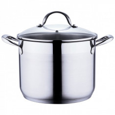 Oala din inox cu capac Gourmet Bergner BG6504 8.2L foto