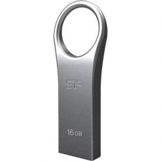 Stick memorie Silicon Power SP016GBUF2F80V1S Firma F89 16GB USB 2.0 COB Zinc alloy Silver foto