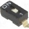 Intrerupator DIP, 2 pozitii, montare SMT, 1 sectiuni, OMRON OCB - A6S-1101-H