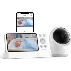 Anker &amp;quot;eufy Baby Monitor E21&amp;quot;, mini, wireless, &amp;quot;E8354321&amp;quot; (timbru verde 0.8 lei) - 0194644285876 foto