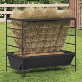 vidaXL Feeder pentru Animale Negru 100 x 60 x 90 cm 874657